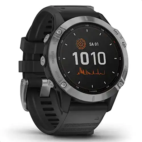 Garmin fenix 6 Solar GPS-Multisport-Smartwatch mit Solarladefunktion
