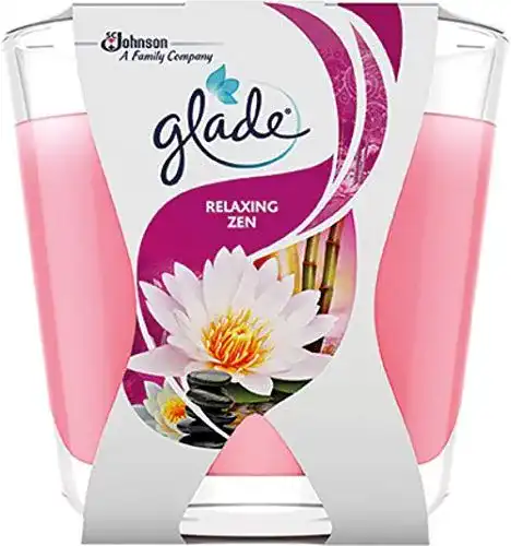 Glade Décor Duftkerze im Glas Relaxing Zen 6er Pack