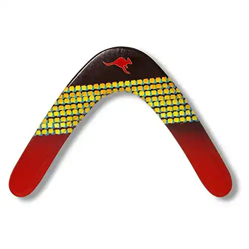 BumerangFan Boomer-L 29 cm Linkshänder Bumerang für präzise Würfe