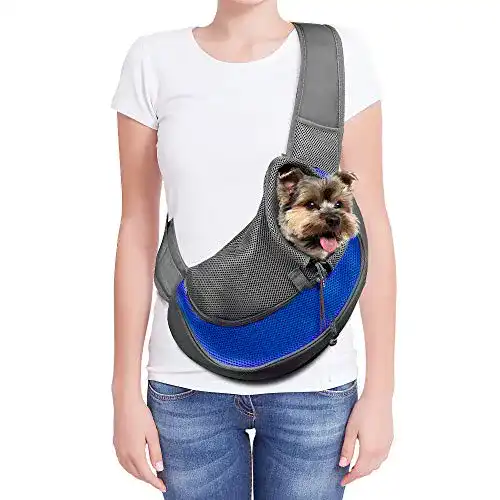 Hundetragetuch für Hunde und Katzen, verstellbare Schultertasche