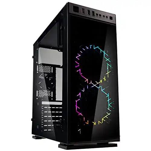 Kolink Inspire K1 RGB Midi-Tower PC-Gehäuse mit Tempered Glass