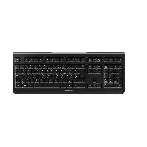 Cherry KW 3000 kabellose Tastatur mit Nummernblock und deutschem Layout