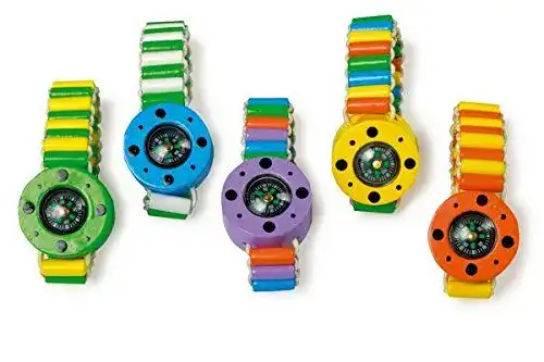 Kinderkompass Set Small Foot 2021002 7587, 5er Pack