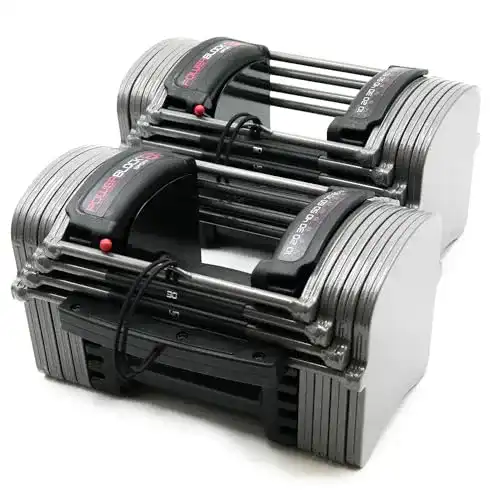 Verstellbare Hanteln PowerBlock Classic EZ Curlstange