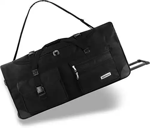 Koffer Normani XXL Reisetasche mit Trolleyfunktion und robustem Design