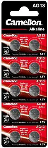 Camelion Plus LR44 Knopfzellenbatterie 10 Stück