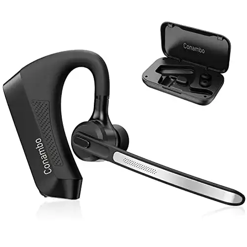 Conambo K21 Bluetooth Headset mit V5.1 und Geräuschunterdrückung