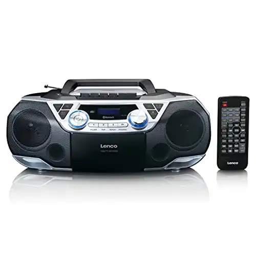 CD-Player mit Kassettendeck und DAB+ Empfang Lenco SCD-720