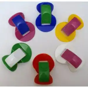 Nasenflöte GEWA Music Set aus Kunststoff in verschiedenen Farben (6 Stück)