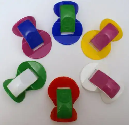 Nasenflöte GEWA Music Set aus Kunststoff in verschiedenen Farben (6 Stück)