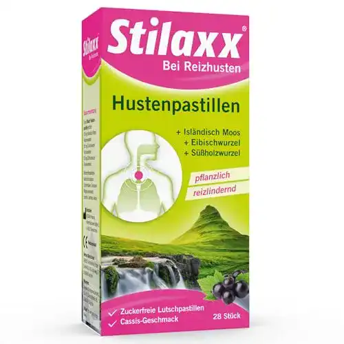 Stilaxx Hustenpastillen gegen Reizhusten, 28 Pastillen