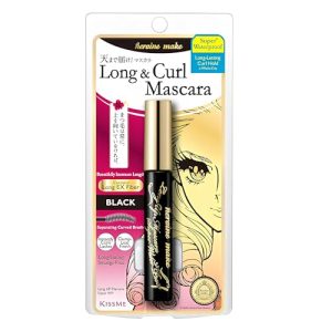 Kiss Me Fiber-Mascara Heroine Make Long UP Super Waterproof WP 01 Black