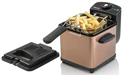 Mini-Fritteuse Bestron für Einzelportionen mit Temperaturregelung