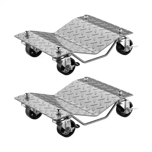 Rangierhilfe für Pkw Wiltec Rangierroller im Set, 2 Stück je 680 kg