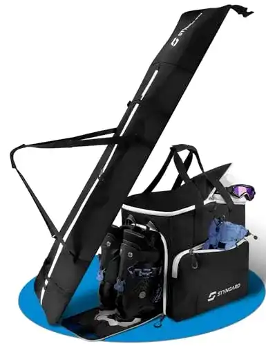 Skitasche Styngard Set 4-teilig für Skier bis 200 cm