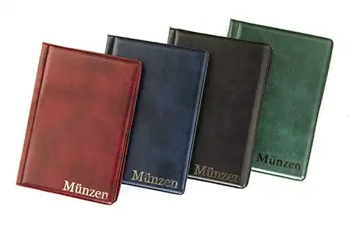 Münzalbum für 96 Stück 2 Euro Münzen Taschenalbum für Sammler