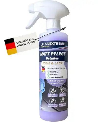 Mattlack Pflege Cleanextreme Auto 500 ml mit Versiegelung zur Pflege