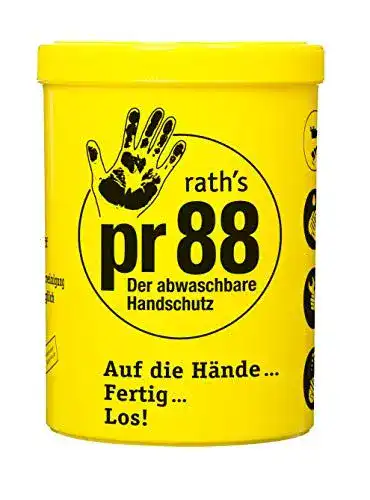 Hautschutzcreme Rath’s PR88, abwaschbar, 1 Liter