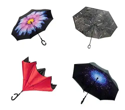 Umgekehrter Regenschirm Tempo di Saldi – Winddichter Regenschirm