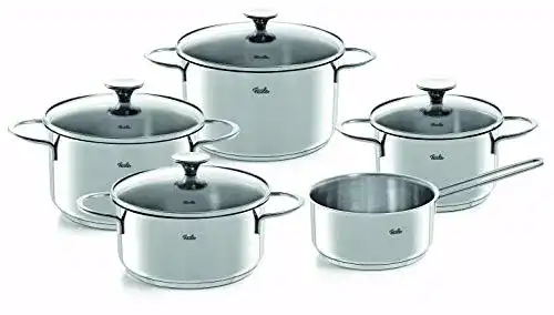 Fissler Copenhagen Edelstahl-Topfset 5-teilig für alle Herdarten