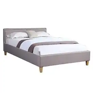 Polsterbett Caro-Möbel Anais Doppelbett 140×200 cm mit Lattenrost
