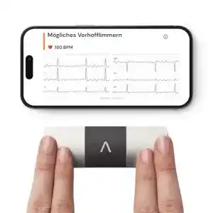 Mobiles EKG-Gerät Alivecor KardiaMobile 6L für Smartphone