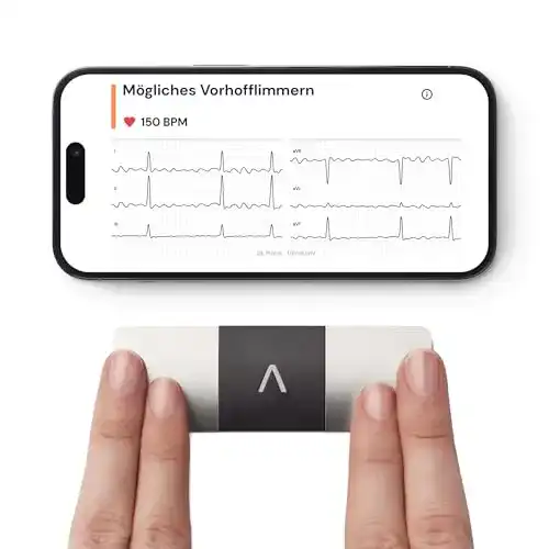 Mobiles EKG-Gerät Alivecor KardiaMobile 6L für Smartphone