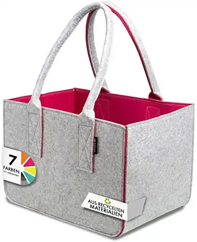 Shopper Tasche Tebewo Shopping-Bag aus Filz-Stoff, groß