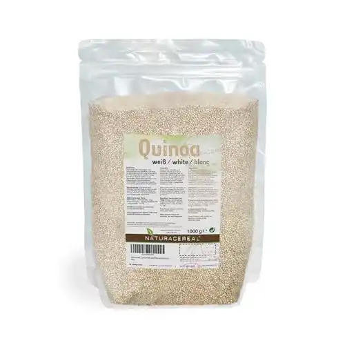 Quinoa Naturacereal, weiß, 1kg, der glutenfreie Getreide-Ersatz