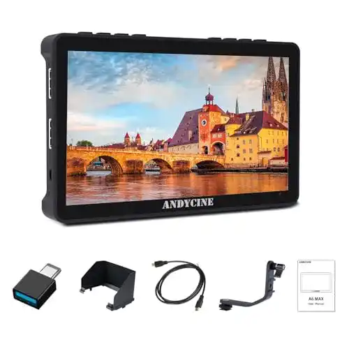 ANDYCINE A6 MAX 6 Zoll Kamera Monitor mit 4K Auflösung