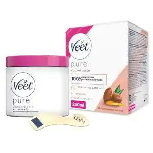 Enthaarungscreme Veet Pure Zuckerpaste mit Arganöl