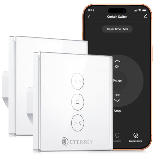 WLAN Rolladensteuerung Etersky mit LED und Alexa-Kompatibilität