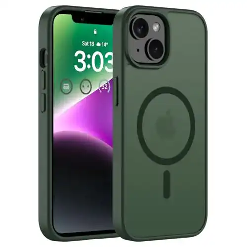 iPhone 14 Hülle mit MagSafe von Orda, magnetische Schutzhülle für iPhone 14