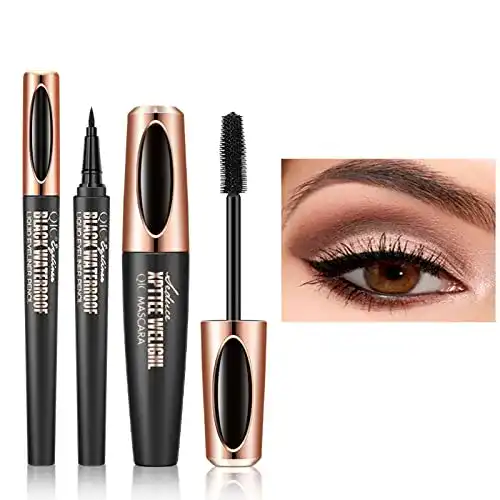 Fiber-Mascara Sporteon 2 in 1 4D Silk Fiber Mascara
