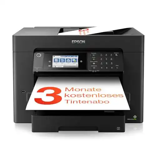 Epson WorkForce WF-7840DTWF A3+ kabelloser Multifunktionsdrucker
