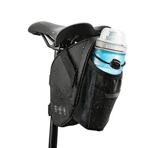 Flaschenhalter Fahrrad ohne Schrauben CCKOLE Satteltasche