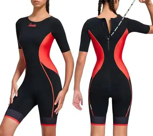 Trisuit für Damen von Santic Gepolsterter Triathlonanzug