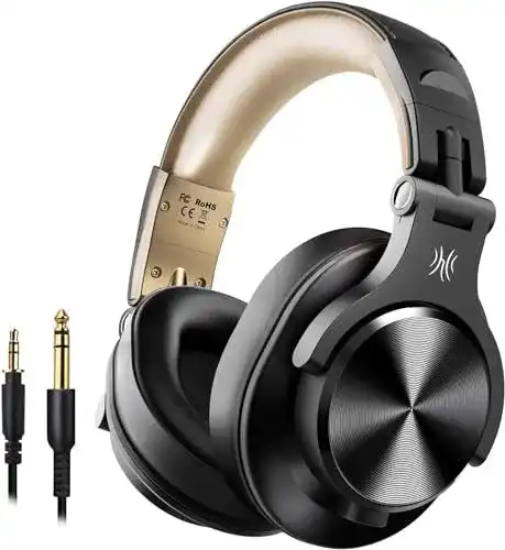 OneOdio Bluetooth Kopfhörer Over Ear mit 72 Stunden Akkulaufzeit
