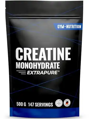 Creatin Monohydrat Pulver von Gym Nutrition mit hoher Reinheit