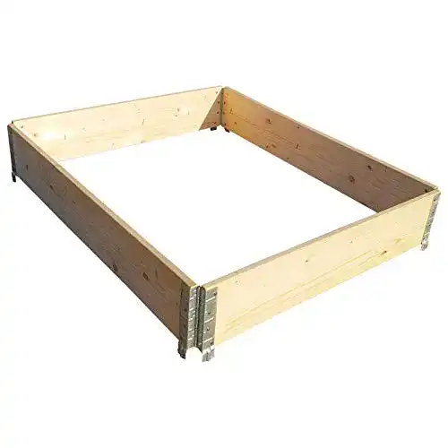 Palettenrahmen Garmix DTZ Aufsatzrahmen für Hochbeete und Gartenbeete