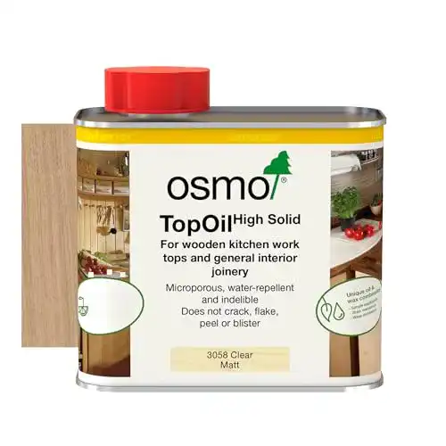 OSMO TopOil Holzöl 3058 Farblos Matt 500 ml für Holzpflege