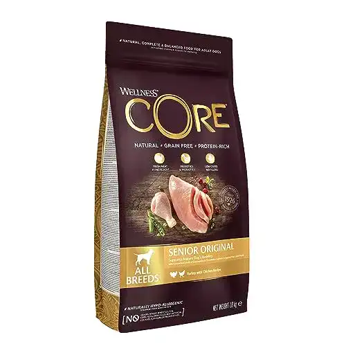 Hundefutter für Senioren Wellness Core Senior Original, Trockenfutter