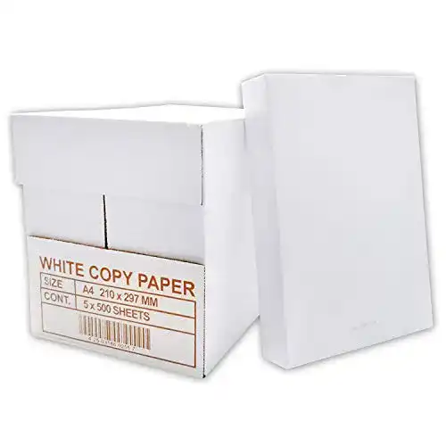 Druckerpapier 80g Versando White Copy Paper für Laserdrucker und Tintenstrahldrucker