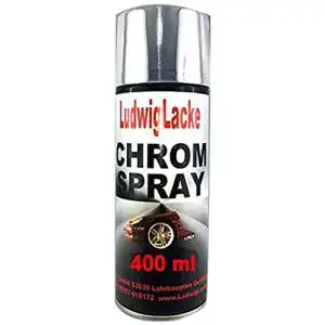 Felgenlack Silber Ludwiglacke Chromspray 400 ml mit Spiegeleffekt