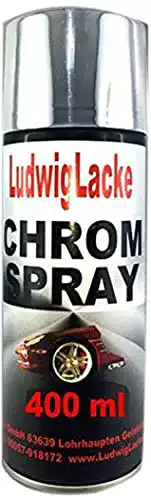 Felgenlack Silber Ludwiglacke Chromspray 400 ml mit Spiegeleffekt