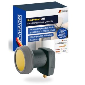 Schwaiger Single LNB Digital Sun Protect für 1 Teilnehmer