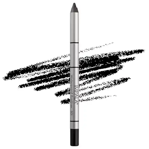 Kajalstift Impala Wasserdichter cremiger Eyeliner in Schwarz 301