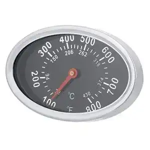 Räucherthermometer Ymiko für Grill und Raucher mit Zifferblatt
