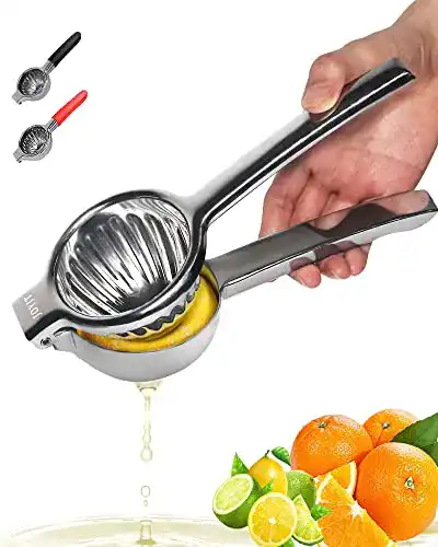 Zitruspresse aus Edelstahl von JOYIT für große Zitrusfrüchte