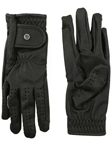 Reithandschuhe RTS Damen in Schwarz Größe 2XL
